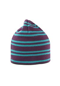 RESULT WINTER ESSENTIALS - Team Reversible Beanie. Kolor: wielokolorowy, fioletowy, niebieski, szary