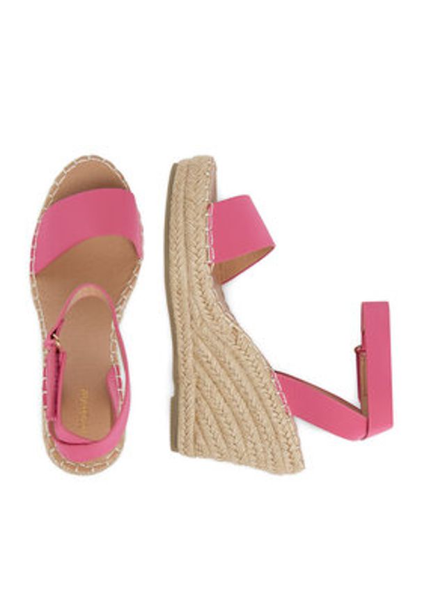 DeeZee Espadryle JSZ2022-06 Różowy. Kolor: różowy. Materiał: materiał