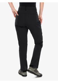 Haglöfs - Spodnie softshell damskie Haglofs Moran Softshell Standard Pant. Kolor: czarny. Materiał: softshell. Sport: turystyka piesza