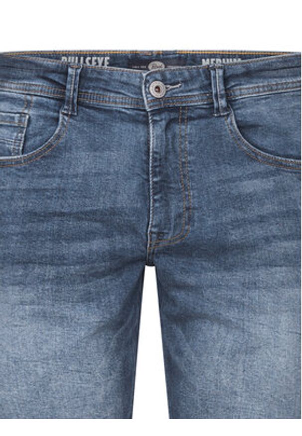 Petrol Industries Szorty jeansowe M-1050-SHO002 Niebieski Regular Fit. Kolor: niebieski. Materiał: bawełna