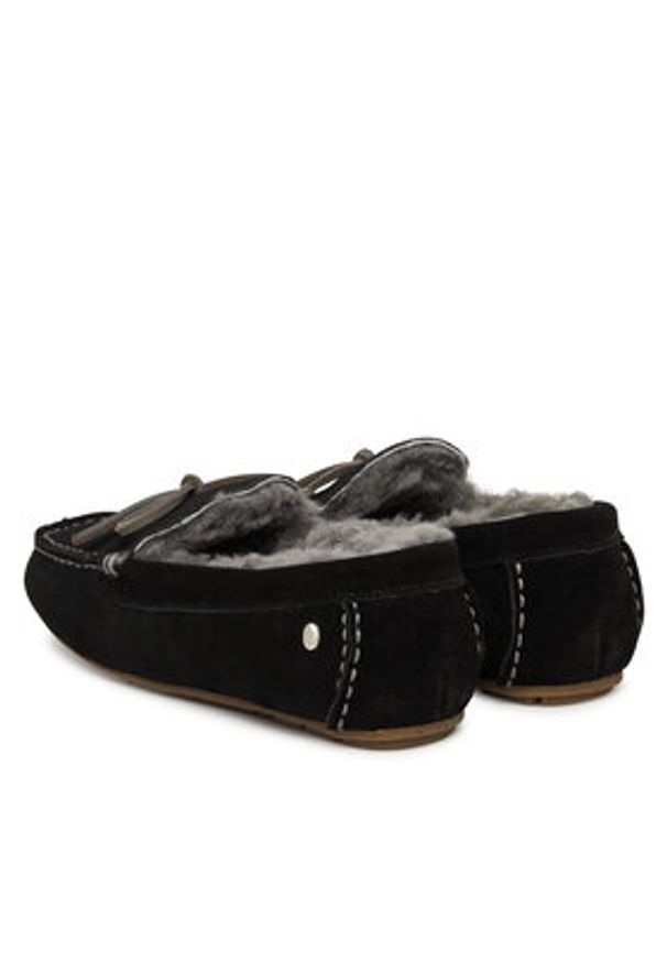 EMU Australia Mokasyny Sandrine W13211 Czarny. Kolor: czarny. Materiał: skóra