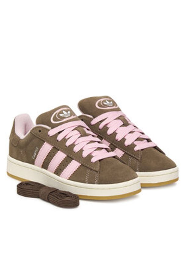 Adidas - adidas Sneakersy Campus 00S JR5038 Brązowy. Kolor: brązowy. Materiał: zamsz, skóra. Model: Adidas Campus