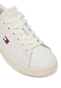 Tommy Jeans Espadryle Tjw Script Cupsole EN0EN02960 Biały. Kolor: biały. Materiał: skóra #5