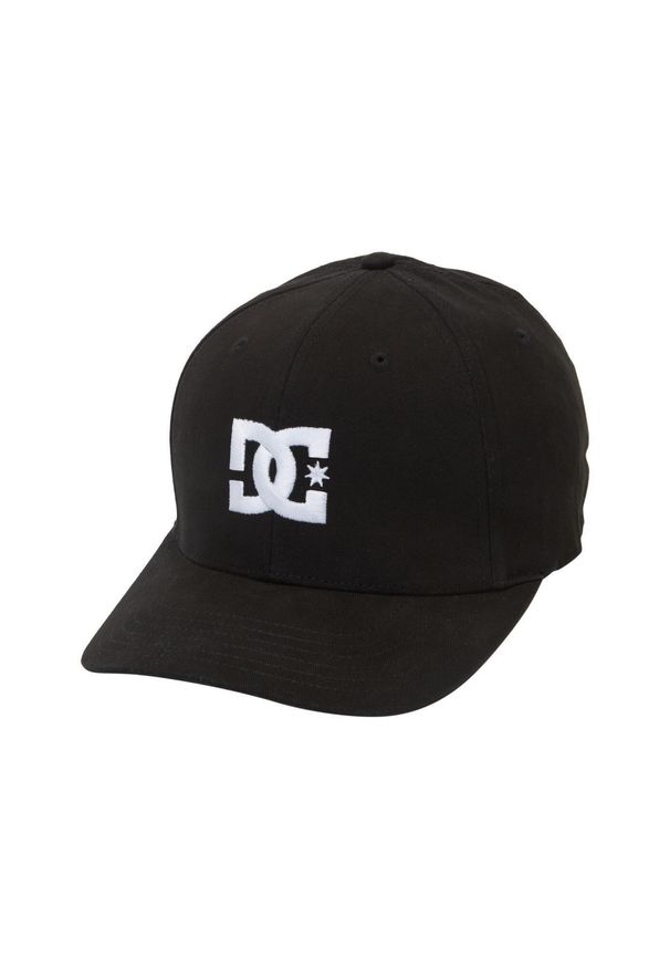 Czapka DC Shoes Cap Star Stretch Fit Hat, Dla obu płci. Kolor: czarny. Materiał: elastan, bawełna, tkanina