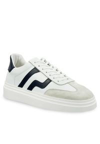 GANT - Gant Sneakersy 30633968 Biały. Kolor: biały. Materiał: zamsz, skóra