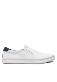 TOMMY HILFIGER - Tommy Hilfiger Tenisówki Harlow 2D FM0FM00597 Biały. Kolor: biały. Materiał: materiał