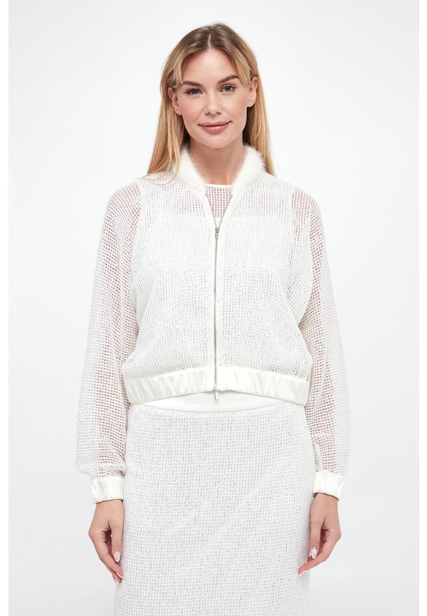 Sweter damski z jedwabiem PESERICO. Materiał: jedwab