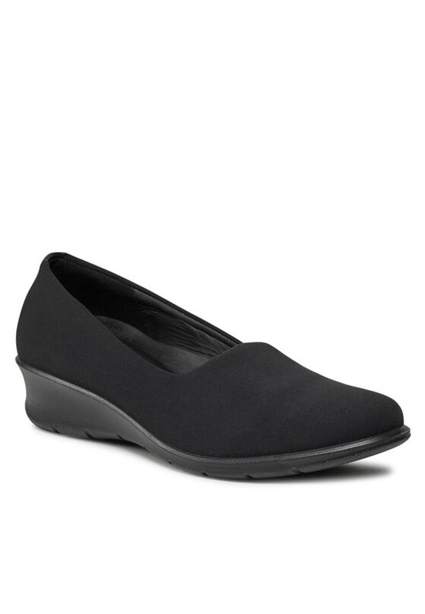 ecco - ECCO Półbuty Felicia 21704351052 Czarny. Kolor: czarny. Materiał: skóra