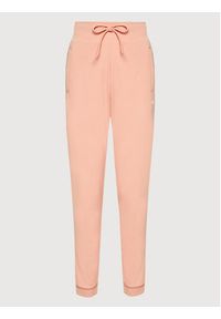 Adidas - adidas Spodnie dresowe adicolor Essentials H37874 Różowy Slim Fit. Kolor: różowy. Materiał: bawełna, dresówka
