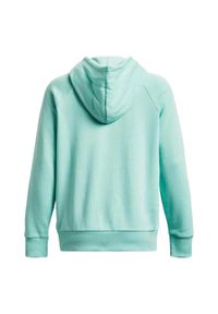 Under Armour - Bluza Z Kapturem Damska Polar Rival. Typ kołnierza: kaptur. Kolor: niebieski. Materiał: polar