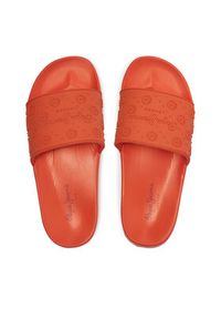 Pepe Jeans Klapki Slider Sport W PLS70146 Różowy. Kolor: różowy. Materiał: syntetyk. Styl: sportowy #5