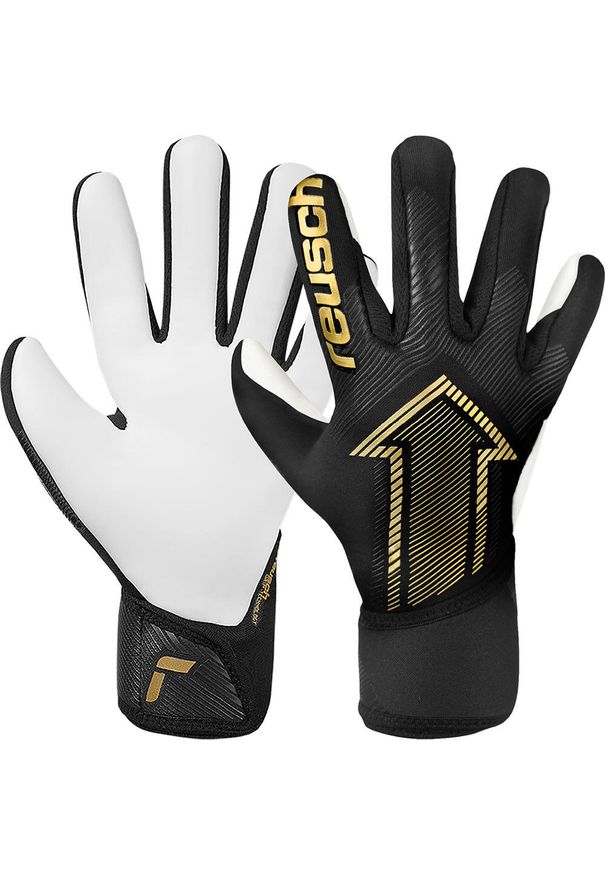 Dziecięce rękawice bramkarskie Reusch Football Fastgrip Silver. Kolor: czarny, żółty, wielokolorowy. Sport: piłka nożna