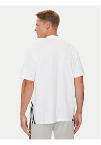 Adidas - adidas T-Shirt Future Icons 3-Stripes JJ4159 Biały Regular Fit. Kolor: biały. Materiał: bawełna