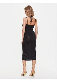 Just Cavalli Sukienka koktajlowa 74PBO924 Czarny Slim Fit. Kolor: czarny. Materiał: syntetyk. Styl: wizytowy #3
