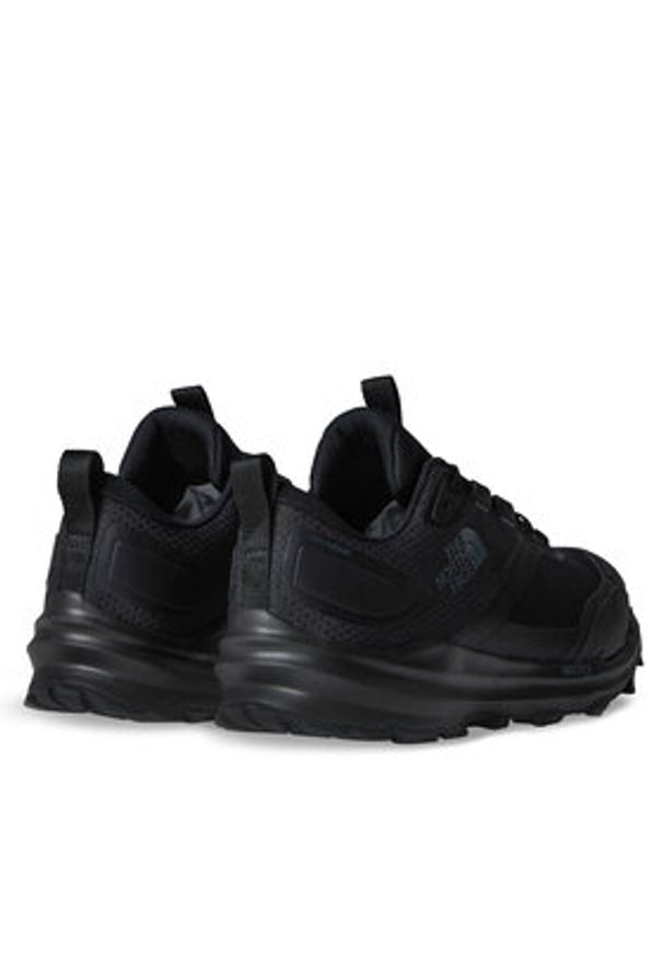 The North Face Sneakersy NF0A8AFBW9O1 Czarny. Kolor: czarny. Materiał: materiał