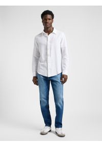 Lee - LEE MĘSKA KOSZULA LEE PATCH SHIRT BRIGHT WHITE 112364230 #5