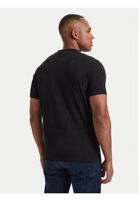 Karl Lagerfeld - KARL LAGERFELD T-Shirt 755040 564235 Czarny Regular Fit. Typ kołnierza: dekolt w karo. Kolor: czarny. Materiał: bawełna #3