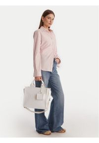 DKNY Torebka R53AAR57 Écru. Kolor: kremowy. Materiał: skórzane #1