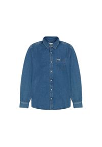 Wrangler - WRANGLER MĘSKA KOSZULA 1 PKT SHIRT DARK STONE 112357190 W5X2015411 #2