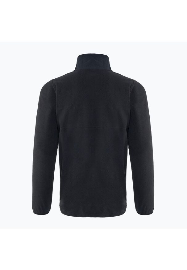 Prosto - Bluza męska PROSTO Half Zip Fleece Nero. Kolor: czarny