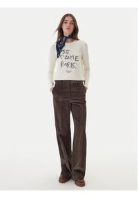 Weekend Max Mara Bluzka Renoir 2525946032 Écru Regular Fit. Materiał: bawełna #5