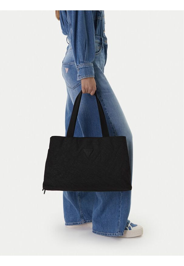 Guess Torba weekendowa Greyjoy Travel TWNN98 76025 Czarny. Kolor: czarny. Materiał: materiał