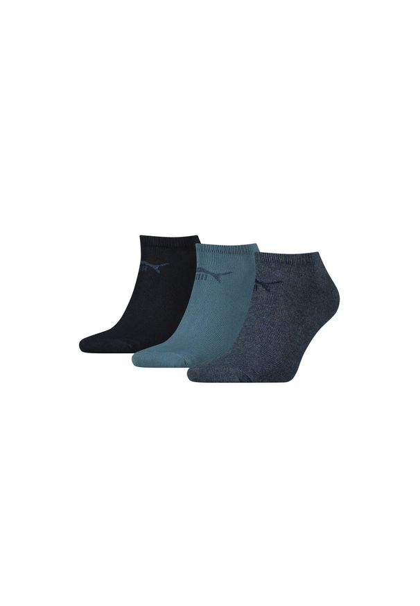 Puma Skarpety Sneaker-V 3-Pack. Kolor: wielokolorowy, czarny, szary