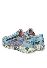 Laura Vita Sneakersy Joctao 06 Niebieski. Kolor: niebieski. Materiał: skóra #5