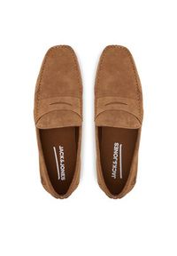 Jack & Jones - Jack&Jones Mokasyny Jfwjensen 12203636 Brązowy. Kolor: brązowy. Materiał: zamsz, skóra