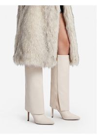 Nine West Kozaki CEO-SAIDA-01 Écru. Materiał: materiał #6