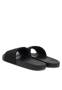 Calvin Klein Jeans Klapki Slide Monologo Cv YM0YM01367 Czarny. Kolor: czarny. Materiał: materiał