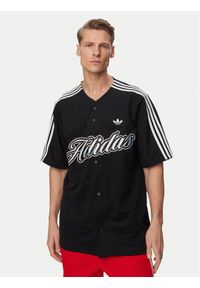 Adidas - adidas T-Shirt Summer League Varsity Baseball KE2244 Czarny Oversize. Kolor: czarny. Materiał: syntetyk #1