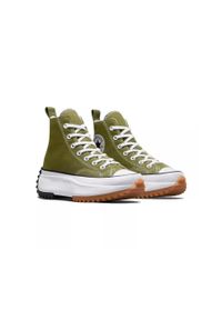 Buty Dorosły Converse Run Star Hike Hi Grassy zielony. Kolor: zielony. Sport: bieganie