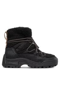 Clarks Śniegowce Althike Up Wp 261734064 Czarny. Kolor: czarny. Materiał: materiał #1