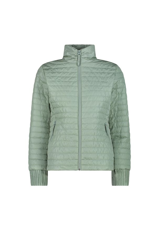 Damska kurtka puchowa CMP. Kolor: niebieski, wielokolorowy, zielony. Materiał: puch. Sport: turystyka piesza