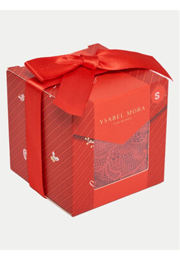 YSABEL MORA - Ysabel Mora Stringi 10706 Czerwony. Kolor: czerwony. Materiał: poliamid, nylon