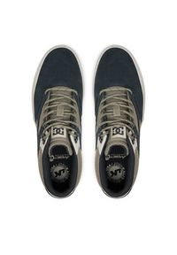 DC Sneakersy Kalis Vulc Mid Wnt ADYS300744-ARO Brązowy. Kolor: brązowy. Materiał: zamsz, skóra
