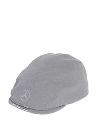 Adidas - Czapka typu flat cap Mercedes - AMG Petronas Formula One Team Silver Arrows. Kolor: szary