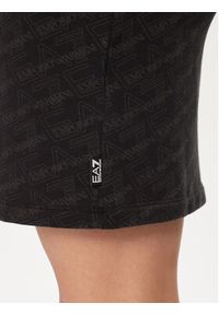 EA7 Emporio Armani Sukienka letnia 3DTA53 TJUAZ 1200 Czarny Regular Fit. Kolor: czarny. Materiał: bawełna. Sezon: lato #4