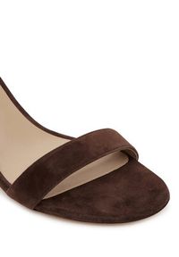 Lauren Ralph Lauren - LAUREN RALPH LAUREN Sandały 802959175011 Brązowy. Kolor: brązowy. Materiał: zamsz, skóra