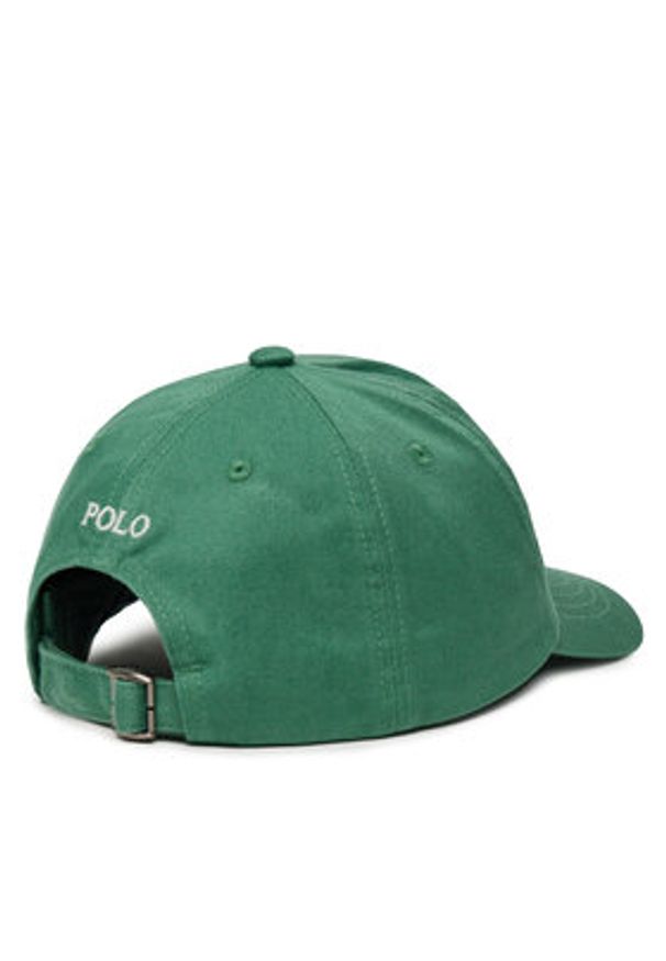 Polo Ralph Lauren Czapka z daszkiem 322785653067 Zielony. Kolor: zielony. Materiał: bawełna, materiał
