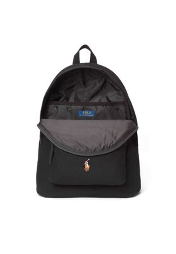 Polo Ralph Lauren Plecak 405967604001 Czarny. Kolor: czarny. Materiał: materiał