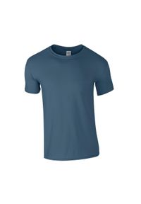 GILDAN - Koszulka Softstyle Dla Dorosłych Unisex. Kolor: niebieski