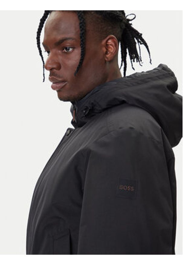 BOSS Kurtka zimowa Osis1 50547099 Czarny Relaxed Fit. Kolor: czarny. Materiał: syntetyk. Sezon: zima