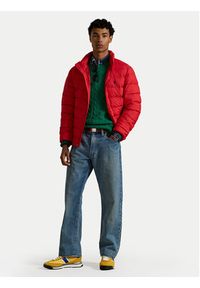 Polo Ralph Lauren Kurtka puchowa 710967774006 Czerwony Regular Fit. Typ kołnierza: polo. Kolor: czerwony. Materiał: syntetyk #3