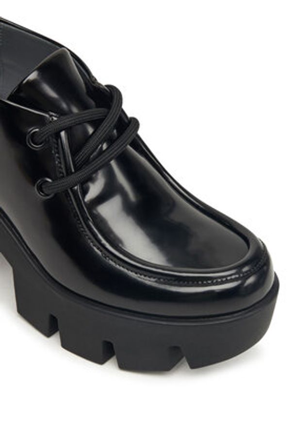 United Nude Półbuty Grip Moc Mid 1095701119 Czarny. Kolor: czarny. Materiał: skóra