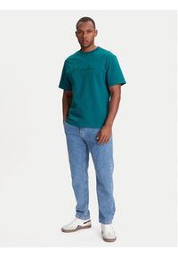 United Colors of Benetton - United Colors Of Benetton T-Shirt 3MI6U109O Zielony Oversize. Kolor: zielony. Materiał: bawełna #3