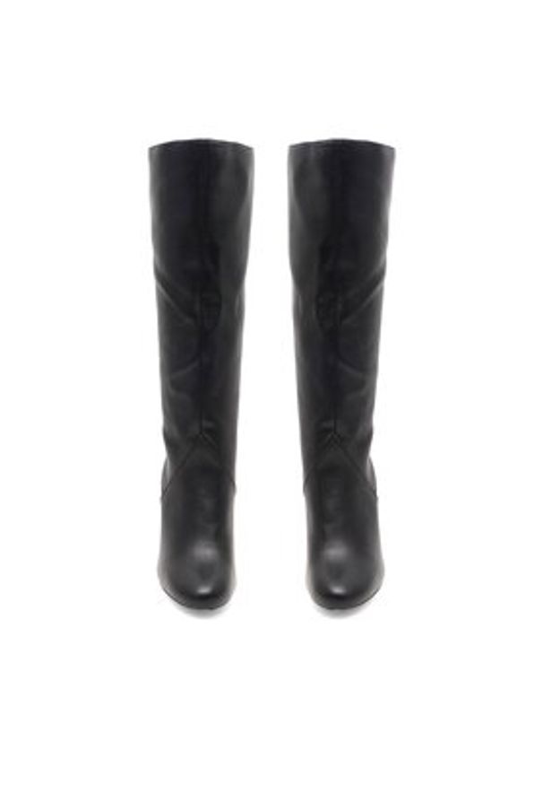 DeeZee Kozaki Clair WYL3552-1 Czarny. Kolor: czarny. Materiał: syntetyk