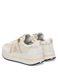 Premiata Sneakersy Bethcoin Var 8145 Kremowy. Kolor: kremowy. Materiał: skóra #5