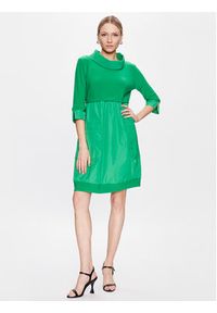 Joseph Ribkoff Sukienka codzienna 173444S Zielony Regular Fit. Okazja: na co dzień. Kolor: zielony. Materiał: syntetyk. Typ sukienki: proste. Styl: casual #5